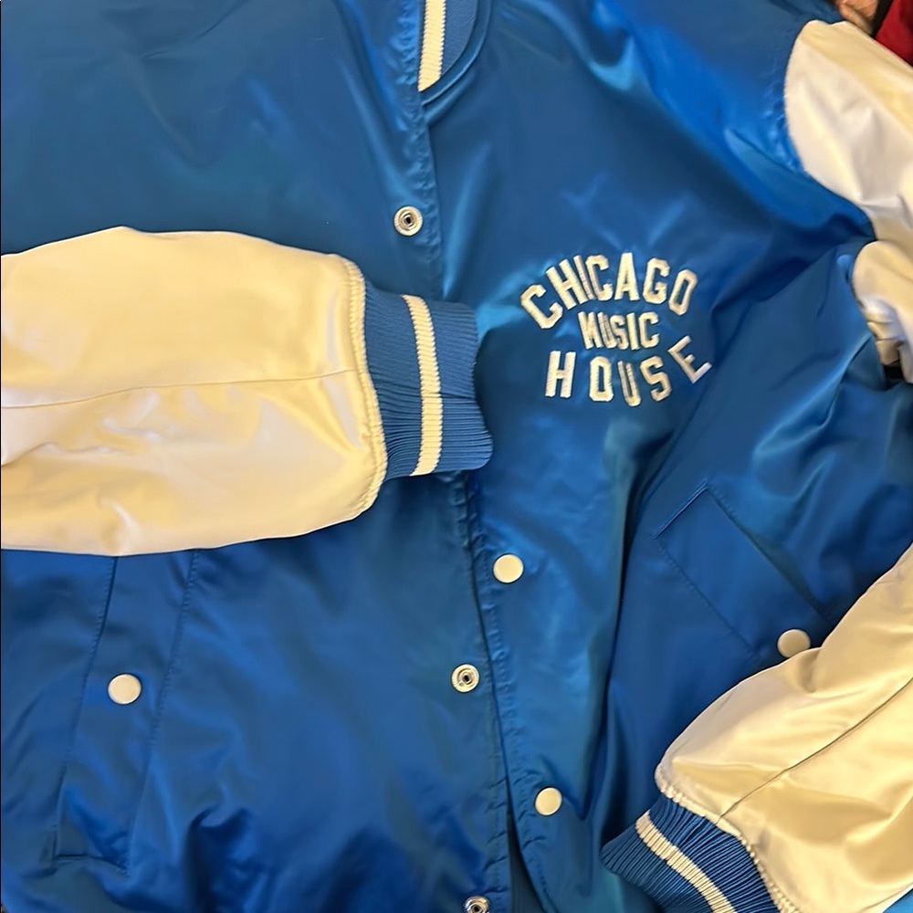 Chicago Music House Blue Varsity Jacket